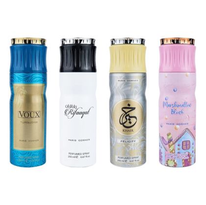 Paris Corner Комплект дезодоранти 4 x 200ml Zinora.bg
