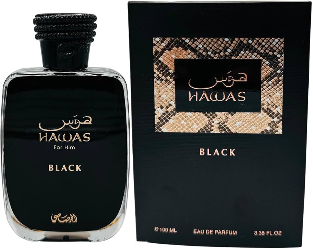 Rasasi, Hawas Black, Парфюмна вода, За мъже, 100 мл