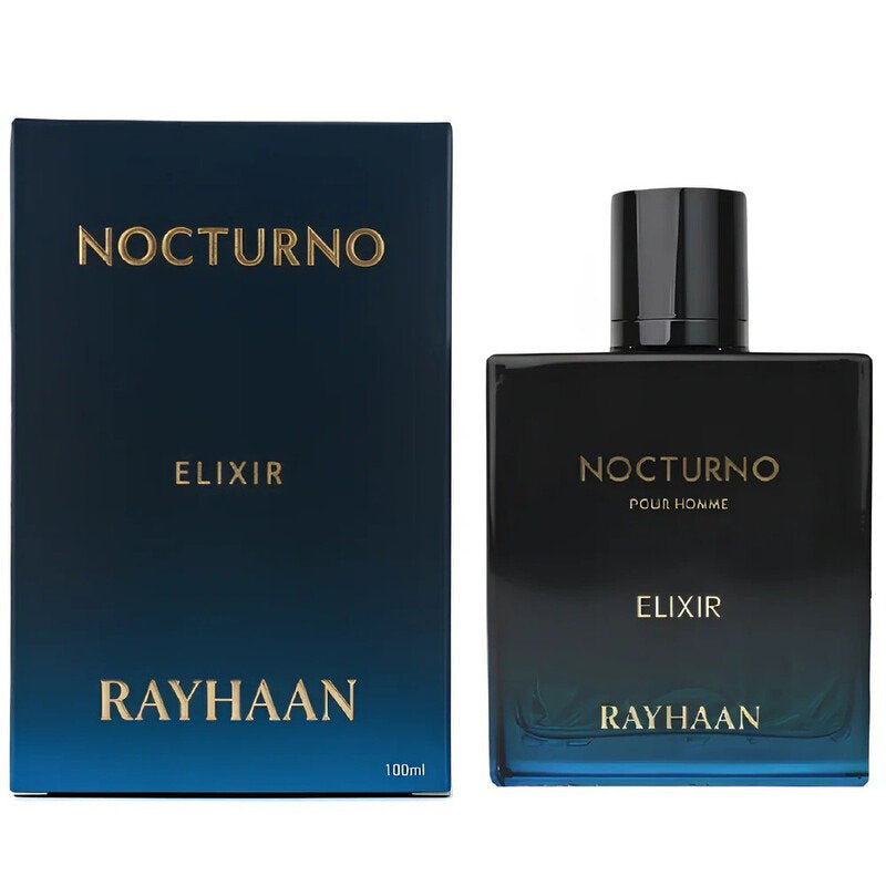 Rayhaan, Nocturno Elixir, Парфюмна вода, За мъже, 100 мл