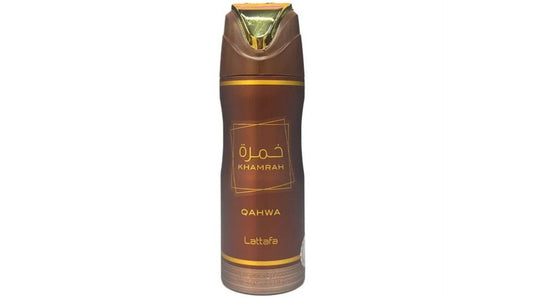 Lattafa Khamrah Qahwa Deo 200Ml - Deodorant 200 ml унисекс Zinora.bg