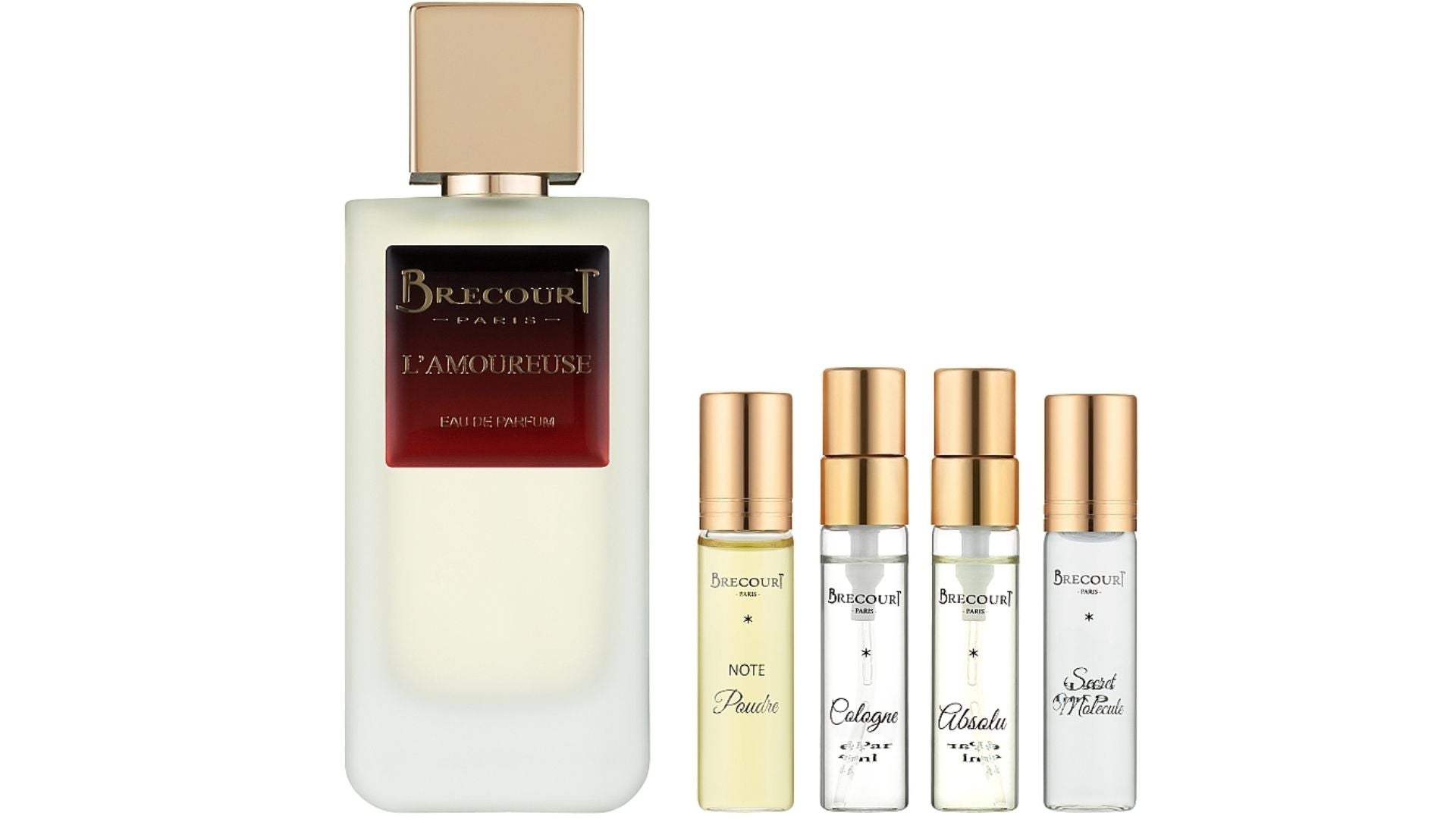 Brecourt L'amoureuse Coffret - EDP 100 ml + EDP 4 x 7 ml за жени