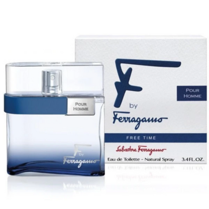 Salvatore Ferragamo, F By Ferragamo Free Time, Тоалетна вода, За мъже, 100 мл
