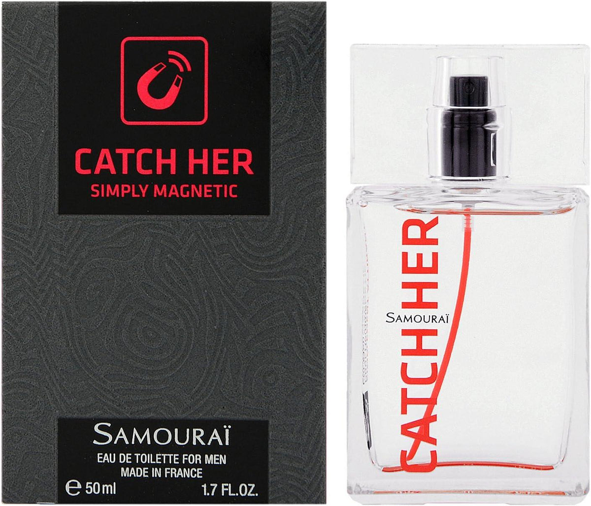 Samouraï, Catch Her, Тоалетна вода, За мъже, 50 мл