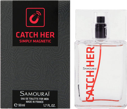 Samouraï, Catch Her, Тоалетна вода, За мъже, 50 мл