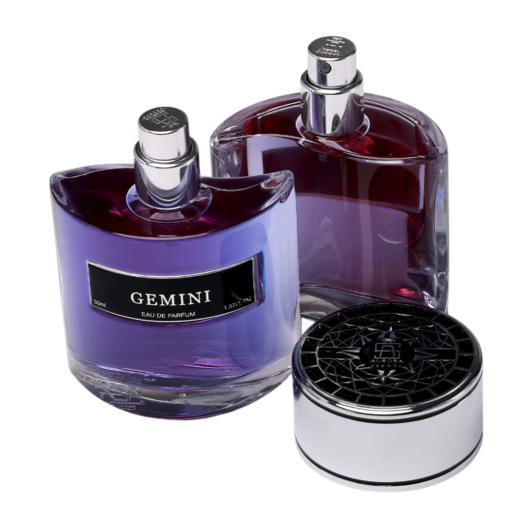 Дуо комплект, Aurora, Gemini Noir, Парфюмна вода, За мъже, 2 бр, 50 мл
