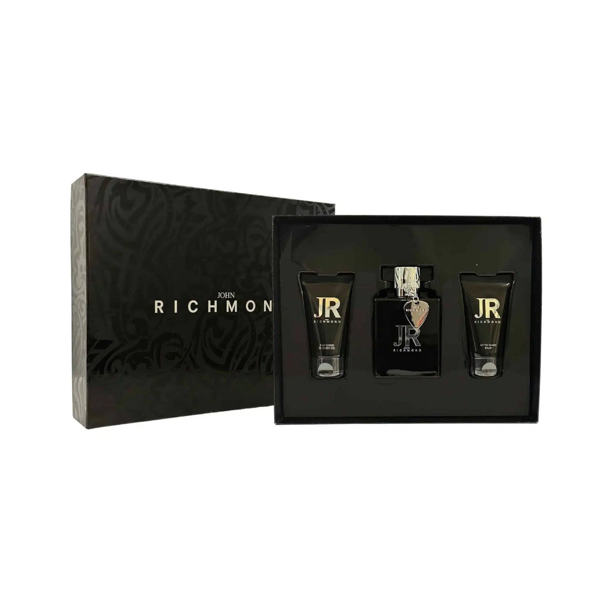 Set John Richmond: Man, Eau De Parfum, For Men, 100 ml + Man, Nourishing, Shower Gel, 50 ml + Man, After-Shave Balm, 50 ml