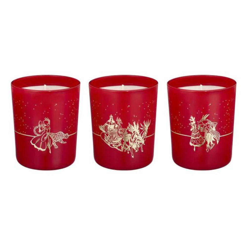Трио комплект, Parfums de Marly, Festive Spiced Delight, Woody & Spicy, Ароматизирана свещ, 3 бр, 75 г