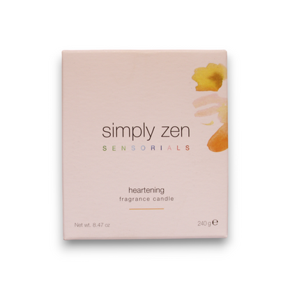 Simply Zen, Heartening, Ароматизирана свещ, 240 г