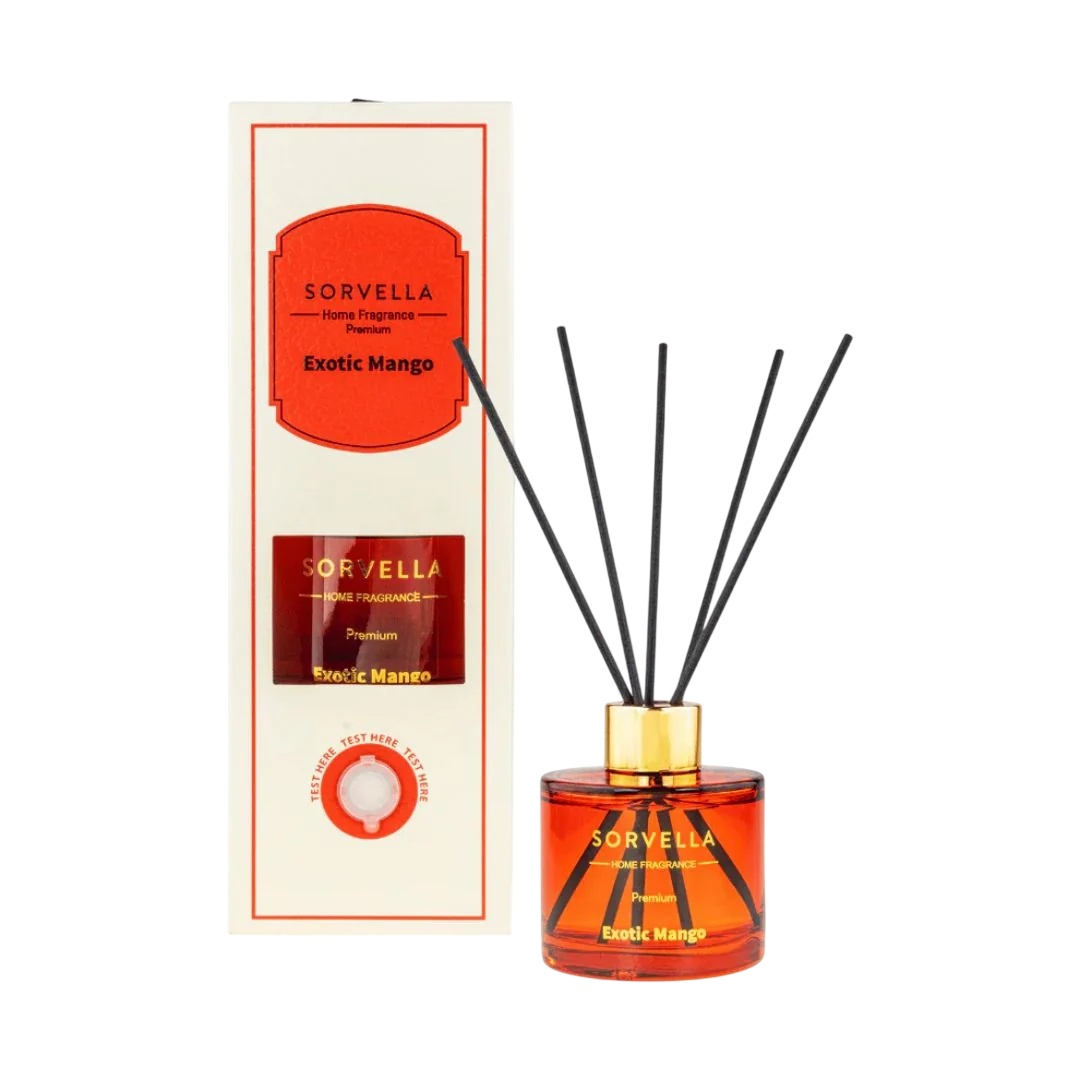 Sorvella, Exotic Mango, Ароматни пръчици, Ароматизатор с пръчици, 120 мл