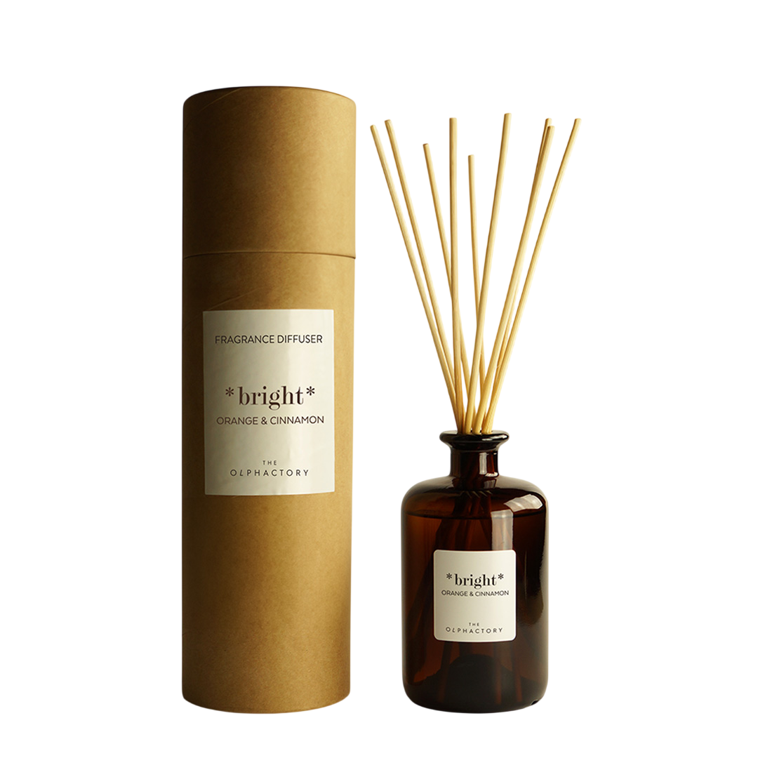 The Olphactory, Bright Orange & Cinnamon, Ароматни пръчици, Ароматизатор с пръчици, 500 мл