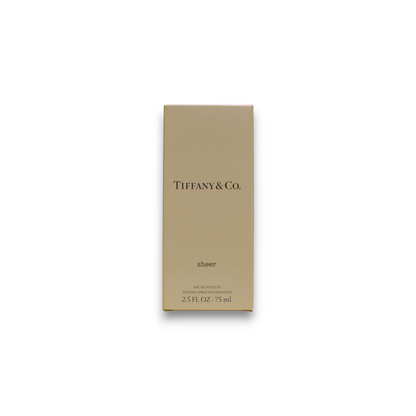Tiffany & Co, Sheer, Тоалетна вода, За жените, 75 мл *Тестер