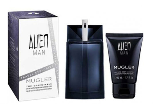 Mugler Alien Man Gift Set - EDT 50 ml + Shower Gel 50 ml за мъже Zinora.bg