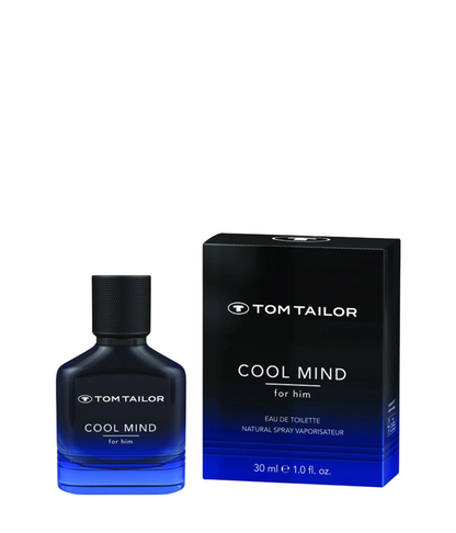 Tom Tailor, Cool Mind, Тоалетна вода, За мъже, 30 мл