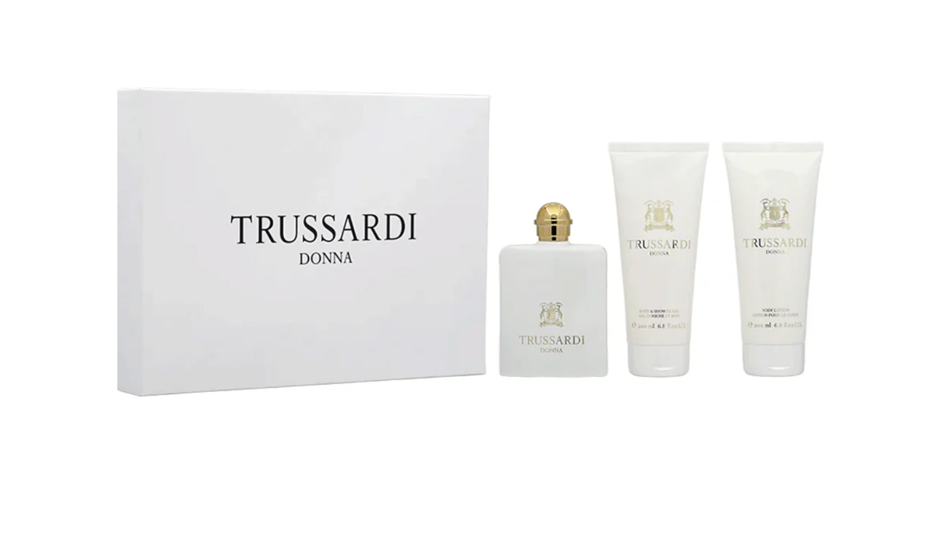 Trussardi Donna Gift Set - EDP 100 ml + Body Lotion 200 ml + Bath&Shower Gel 200 ml за жени