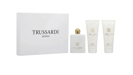 Trussardi Donna Gift Set - EDP 100 ml + Body Lotion 200 ml + Bath&Shower Gel 200 ml за жени Zinora.bg
