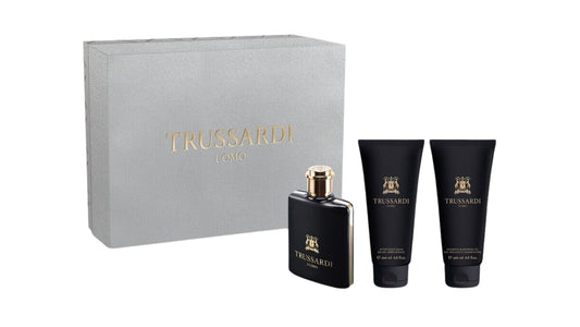 Trussardi Uomo Gift Set - EDT 100 ml + Aftershave Balm 200 ml + Shampoo&Shower Gel 200 ml за мъже Zinora.bg