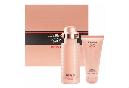 Iceberg Twice Rosa Gift Set - EDT 125 ml + Body Lotion 100 ml за жени Zinora.bg