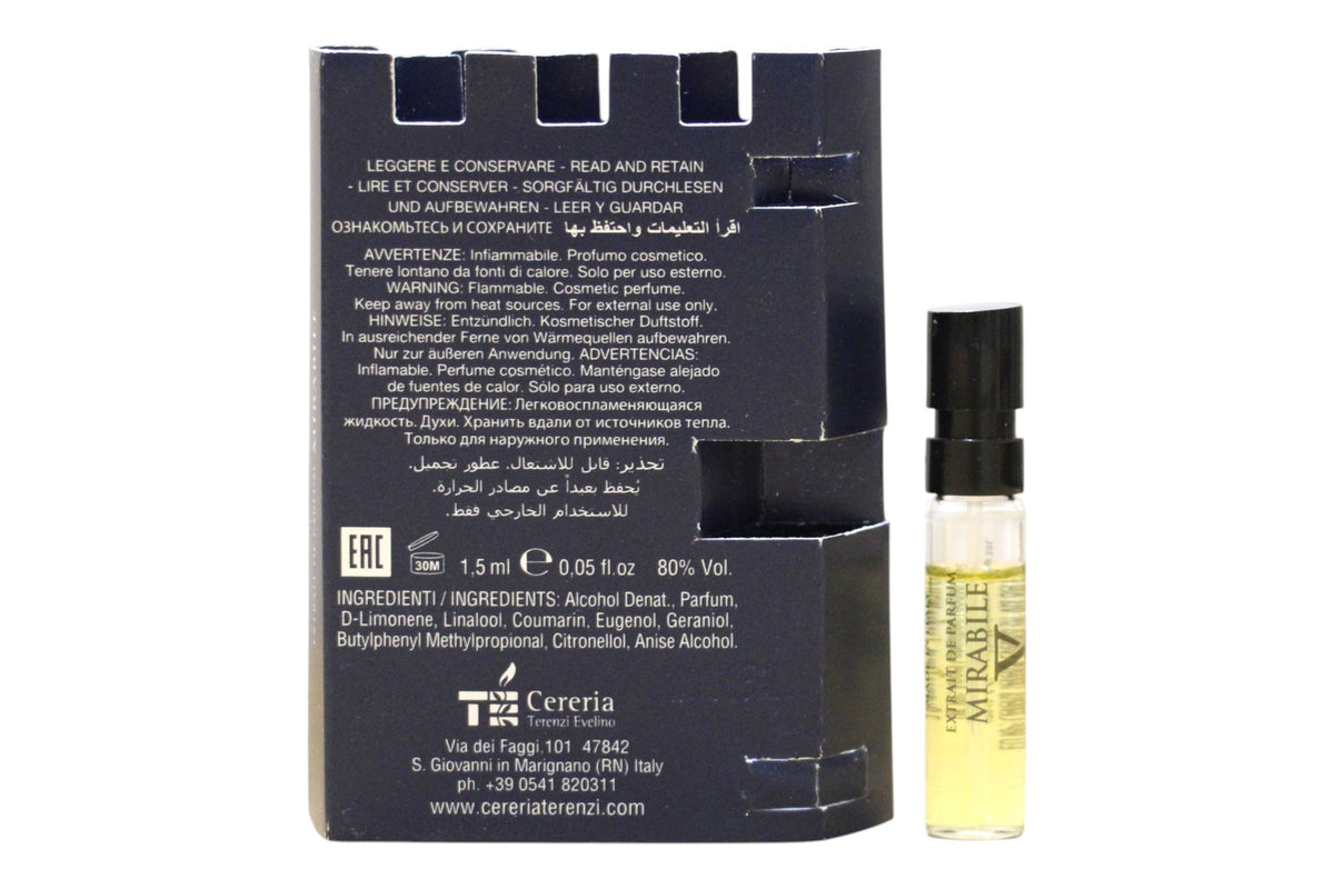 V Canto, Mirabile, Екстракт от парфюм, За жените, 1.5 мл Флакон