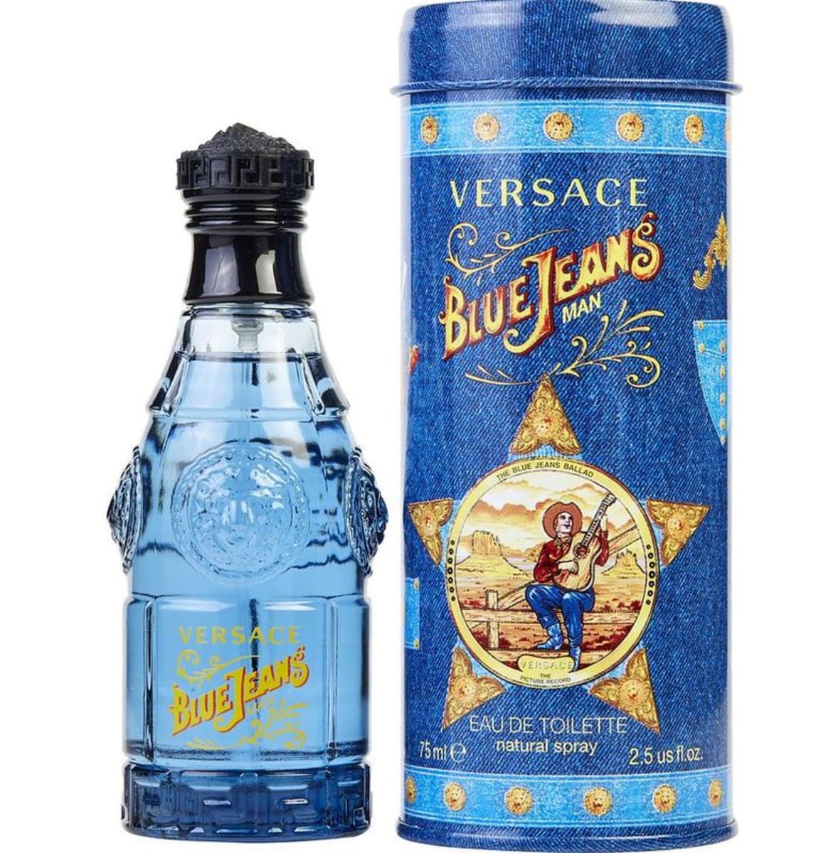 Versace, Blue Jeans, Тоалетна вода, За мъже, 75 мл