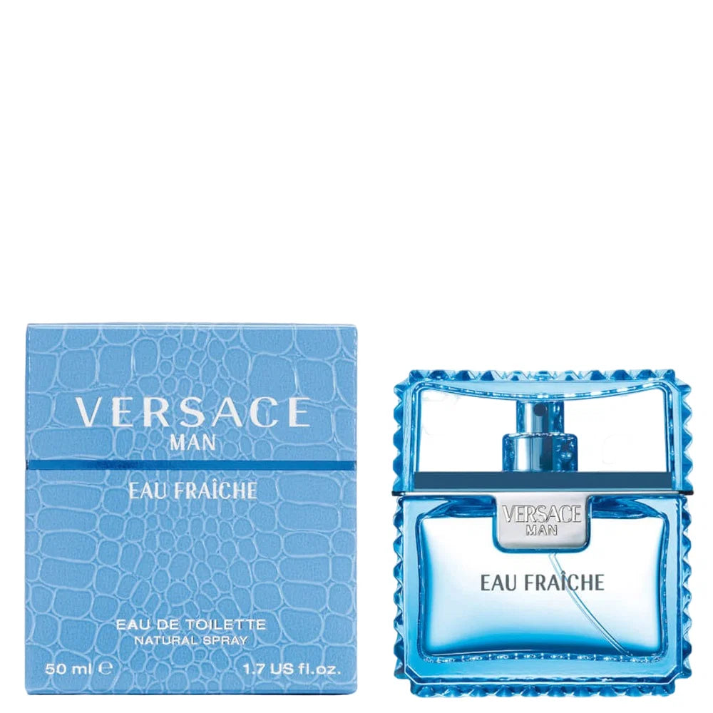 Versace, Eau Fraiche, Тоалетна вода, За мъже, 50 мл