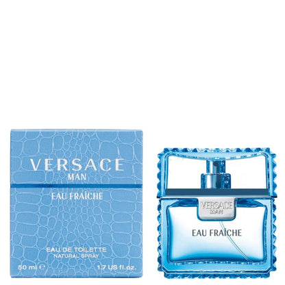 Versace, Eau Fraiche, Тоалетна вода, За мъже, 50 мл