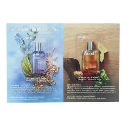 Victorinox Swiss Army, Wood & Forget Me Not, Тоалетна вода, Унисекс, *Пример