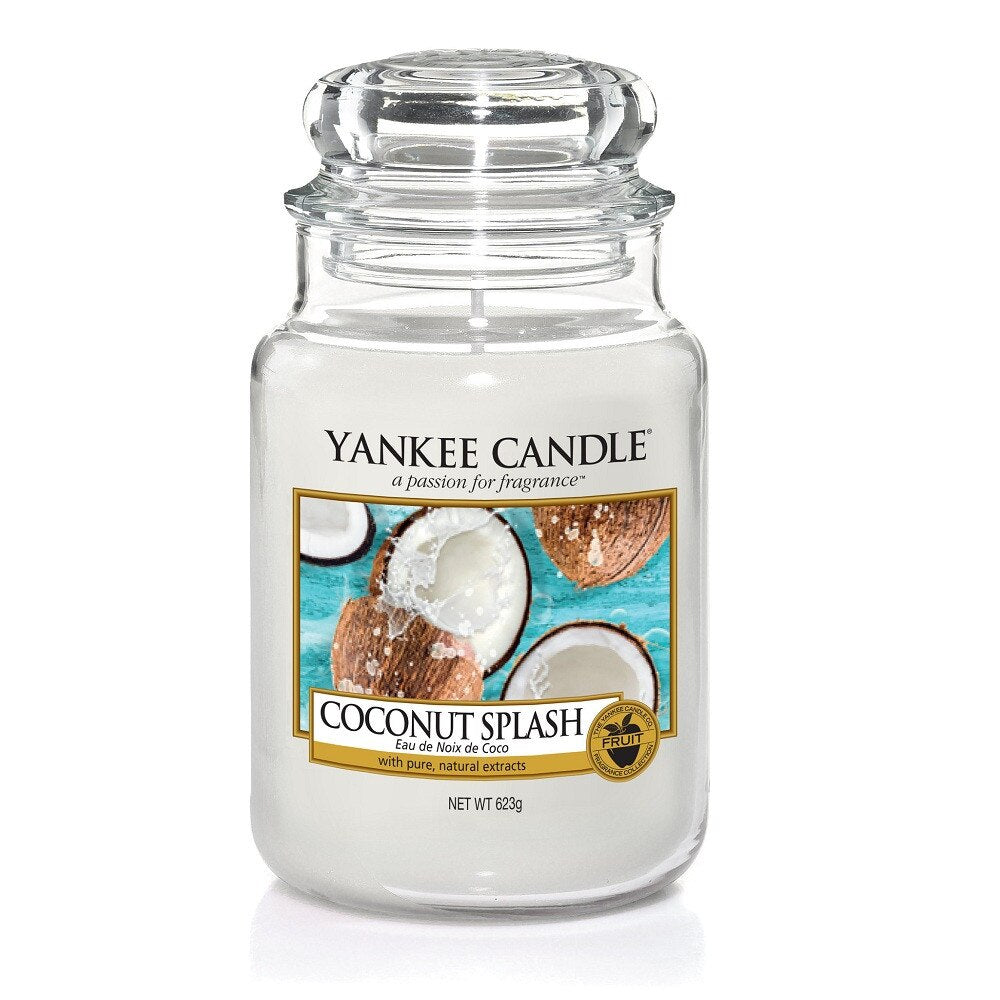 Yankee Candle, Coconut Splash, Ароматизирана свещ, 623 г