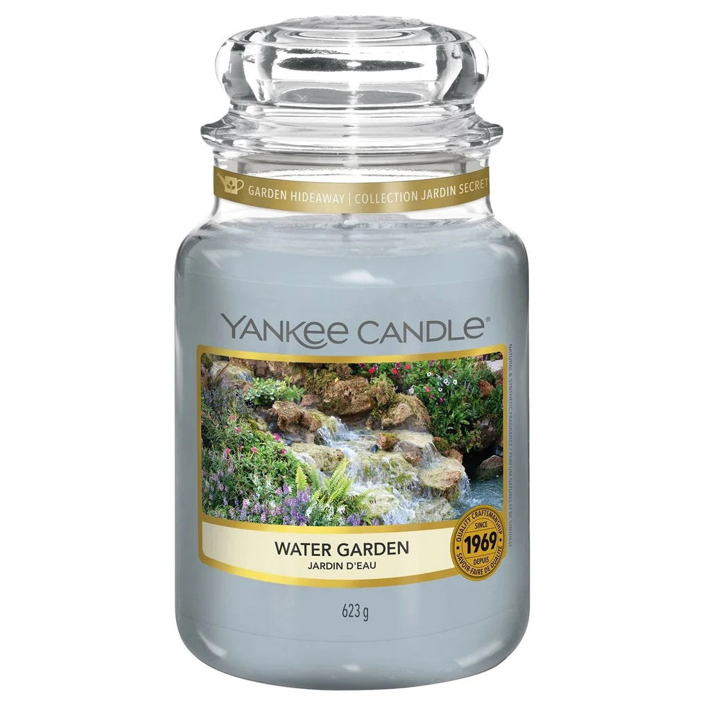 Yankee Candle, Water Garden, Ароматизирана свещ, 623 г