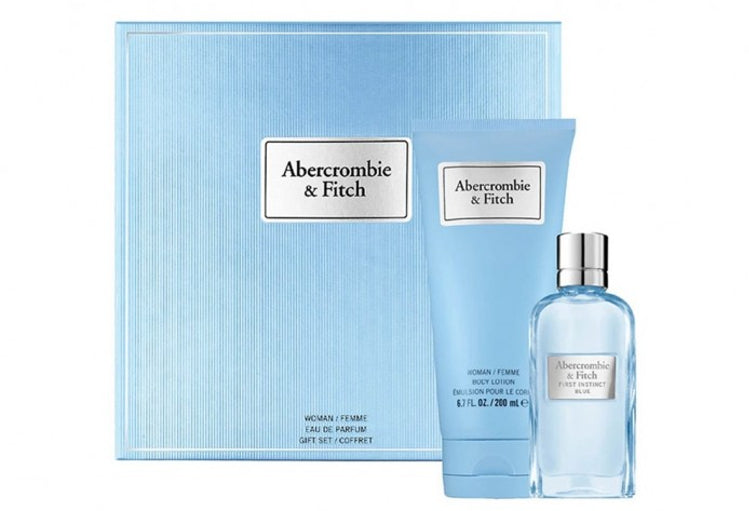 Abercrombie & Fitch First Instinct Blue for Her Gift Set - EDP 50 ml + Body Lotion 200 ml за жени