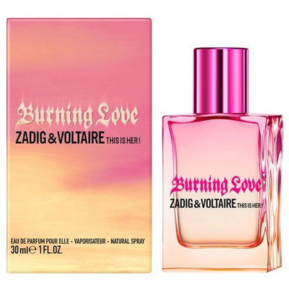 Zadig & Voltaire, This Is Her! Burning Love Limited Edition, Парфюмна вода, За жените, 30 мл