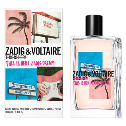 Zadig & Voltaire, This Is Her! Zadig Dream, Парфюмна вода, За жените, 100 мл
