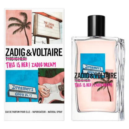 Zadig & Voltaire, This Is Her! Zadig Dream, Парфюмна вода, За жените, 50 мл