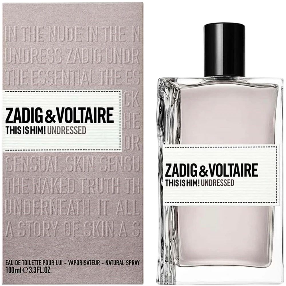 Zadig & Voltaire, This is Him! Undressed, Тоалетна вода, За мъже, 100 мл