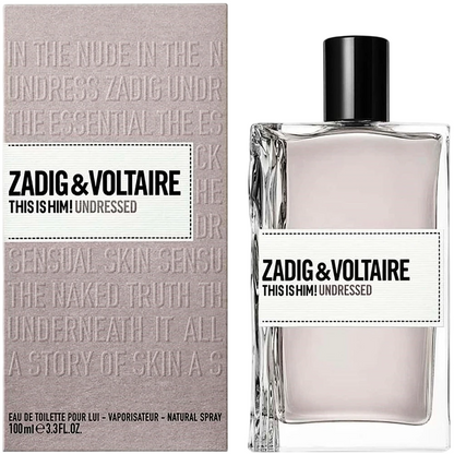 Zadig & Voltaire, This is Him! Undressed, Тоалетна вода, За мъже, 100 мл